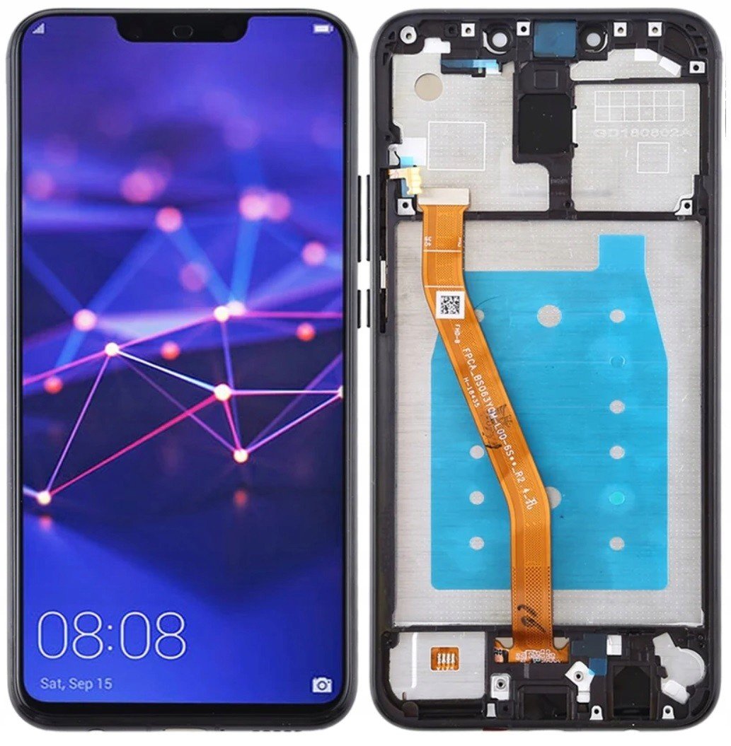 Originální LCD displej Huawei Mate 20 Lite SNE-AL00 Rámeček Černý