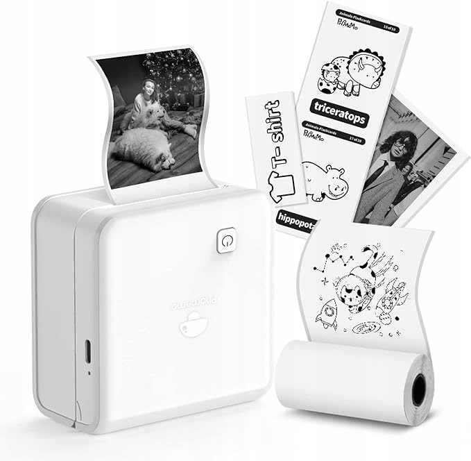 Phomemo M02 Pro Mini Termální tiskárna pro poznámky Samolepící etikety
