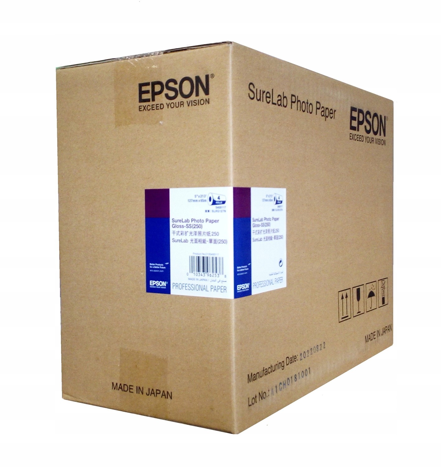 Papír Epson Surelab Professional 21,0 A4 Glossy 6