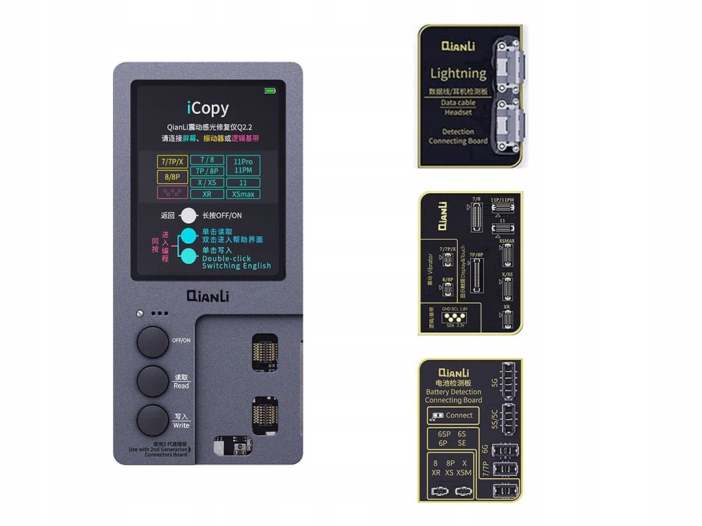 Programátor Obrazovka Baterie QianLi iCopy Plus 2.1