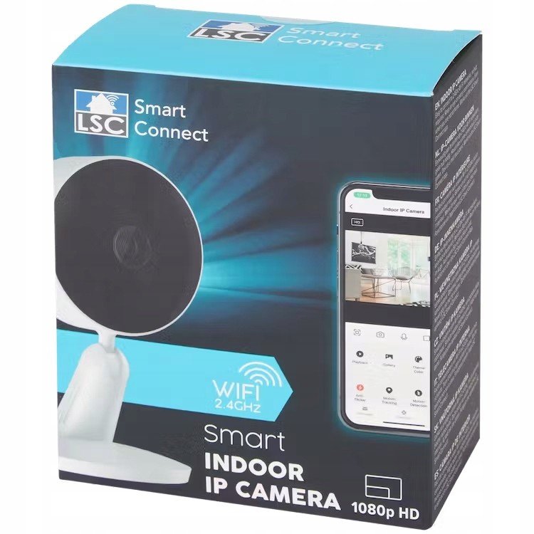 Venkovní Ip kamera s alarmovou sirénou Wifi 2,4 Ghz Lsc Smart Connect 1080p