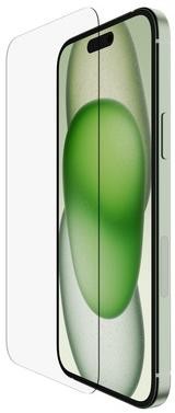 Belkin SCREENFORCE TemperedGlass Anti-Microbial ochranné sklo pro iPhone 15 Plus / iPhone 14 Pro (OVA136zz)