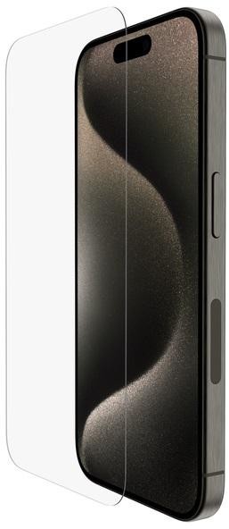 Belkin SCREENFORCE UltraGlass2 Anti-Microbial ochranné sklo pro iPhone 15 Pro Max (OVA134zz)