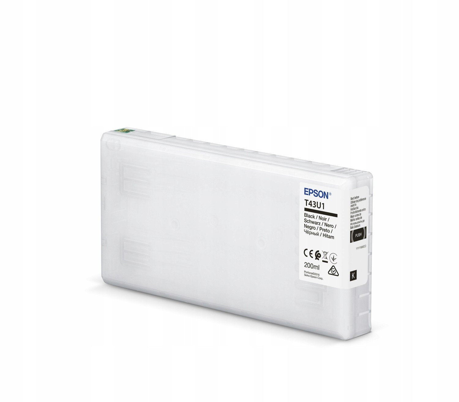 Inkoust T43U1 Black Epson SL-D800 200 ml