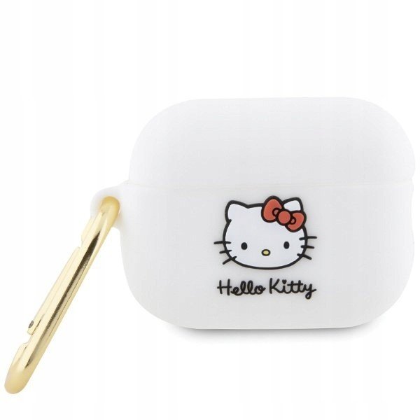 Hello Kitty pouzdro pro Airpods Pro 2 cover bílé Kitty Head