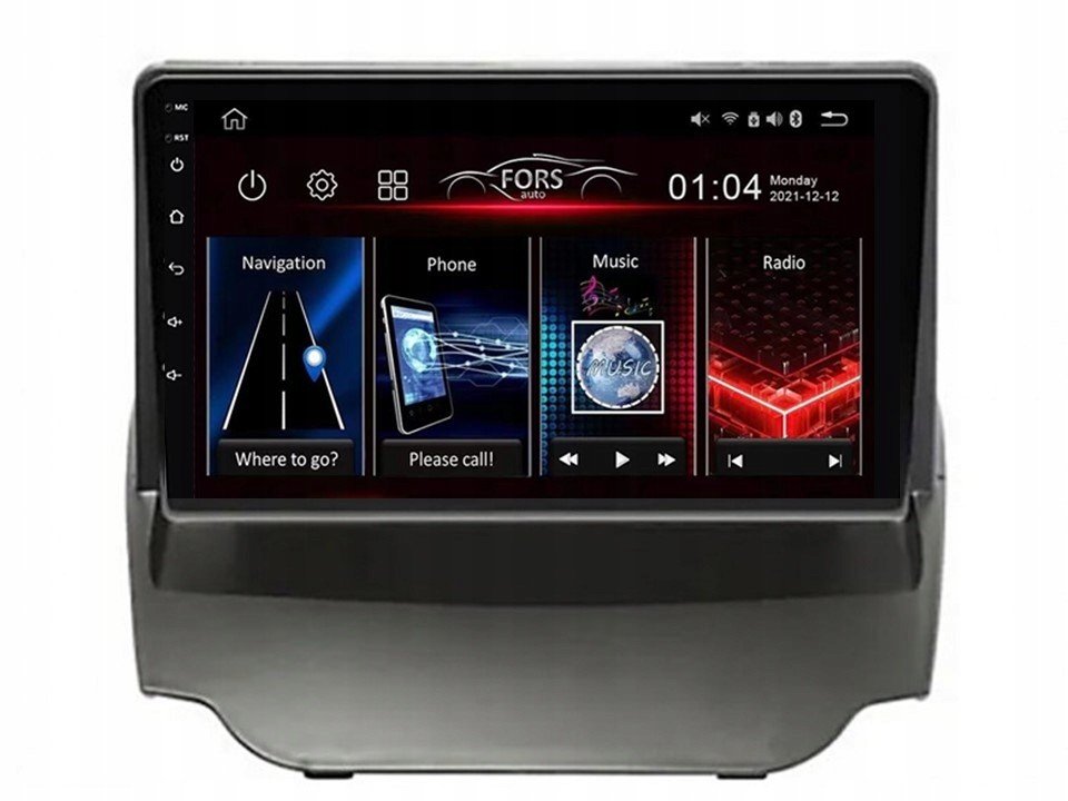 Android rádio M100 Ford Ecosport low-end 2012-2017