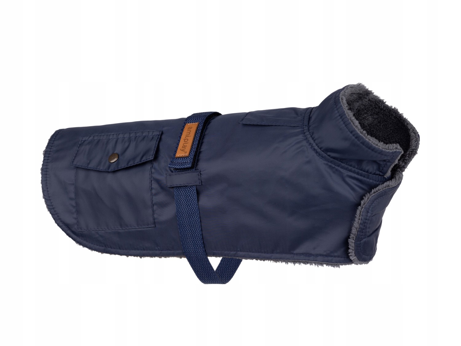 Kabát Amiplay pro psa 32cm 32x40x57cm Modrý