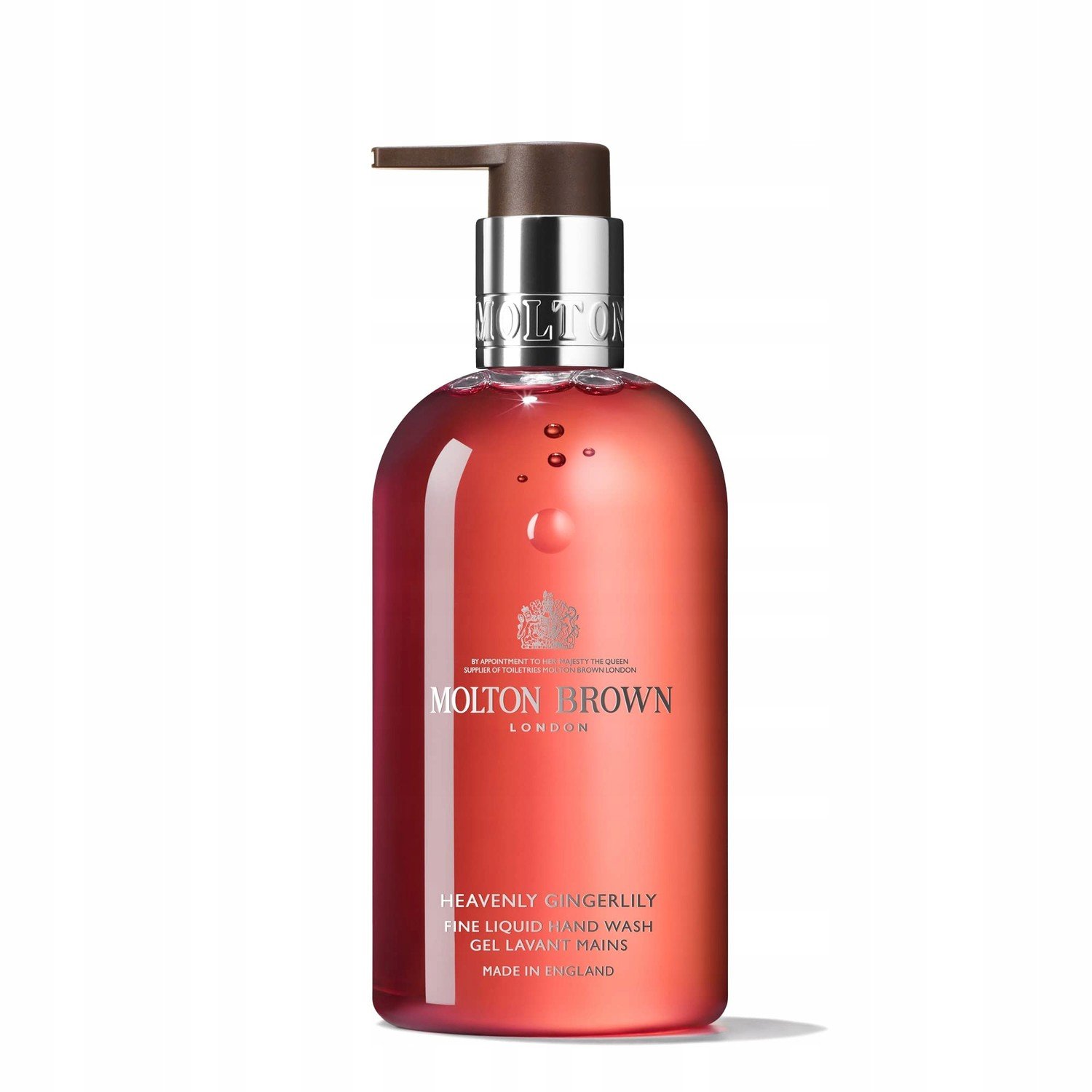 Čisticí mýdlo na ruce Molton Brown Heavenly Gingerlily 300ml Zázvorový květ a Tu