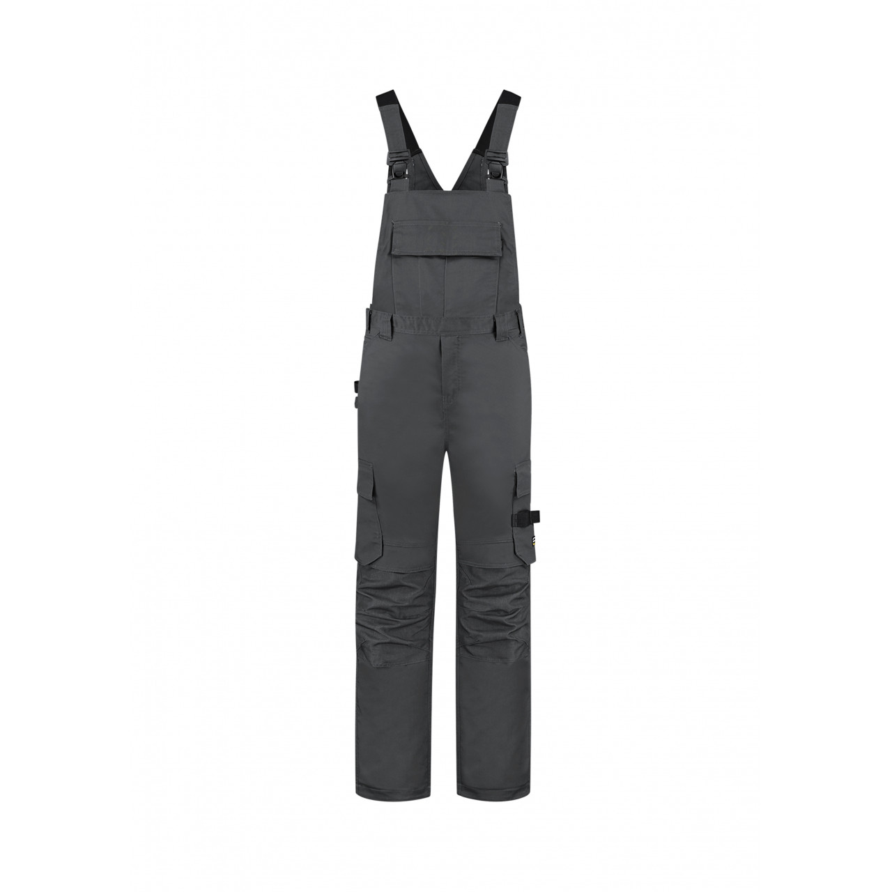 Pracovní kalhoty laclové Tricorp Bib&Brace Twill Cordura - tmavě šedé, 44