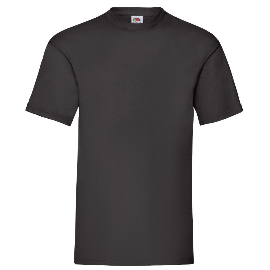 Triko pánské Fruit of the Loom Valueweight T - černé, S