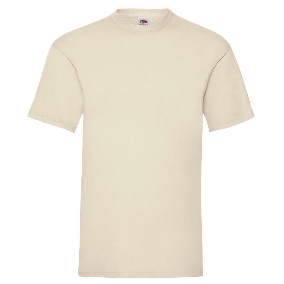 Triko pánské Fruit of the Loom Valueweight T - béžové, S