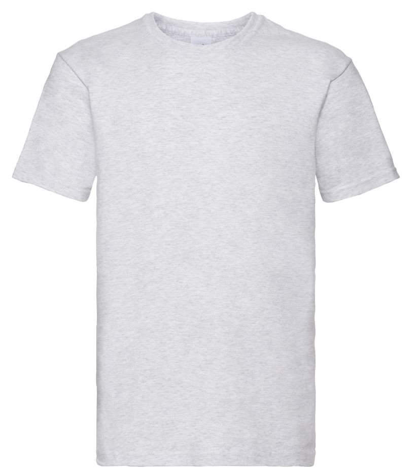 Triko pánské Fruit of the Loom Super Premium T - šedé, S