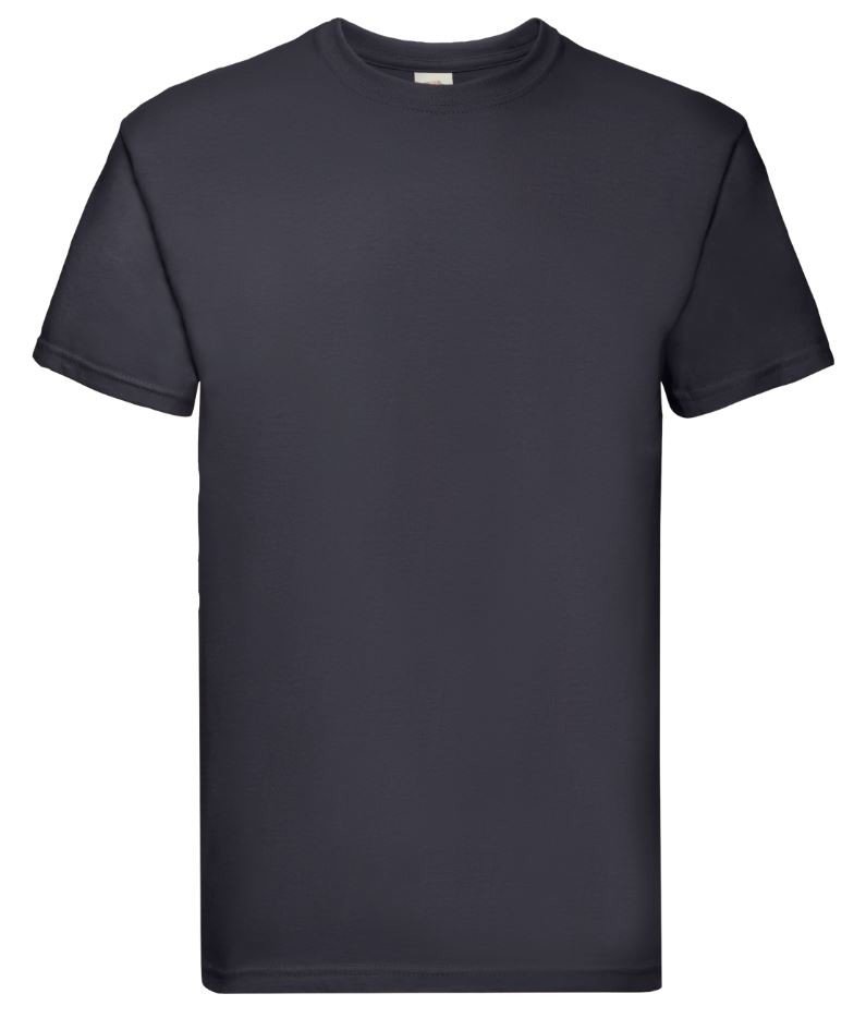 Triko pánské Fruit of the Loom Super Premium T - tmavé navy, S
