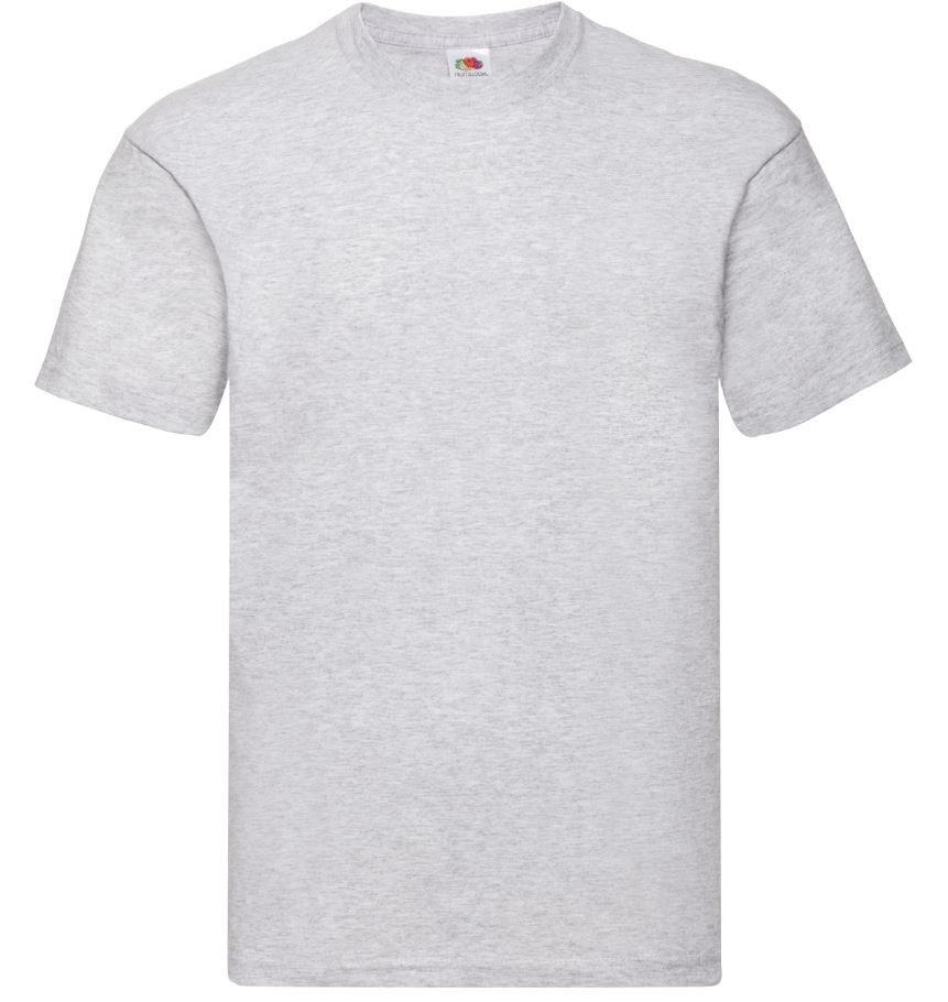 Triko pánské Fruit of the Loom Original T - světle šedé, S