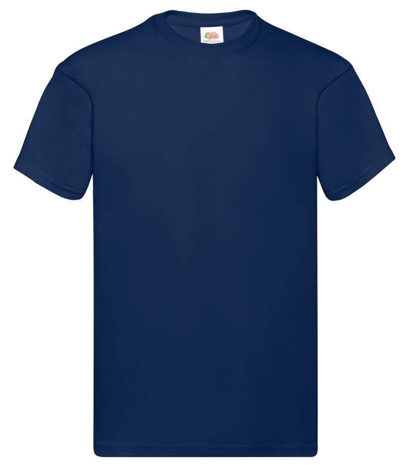 Triko pánské Fruit of the Loom Original T - navy, S