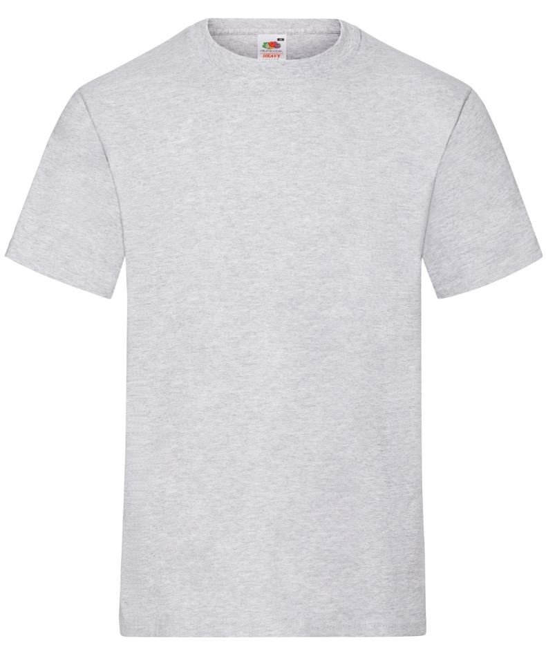 Triko pánské Fruit of the Loom Heavy T - šedé, S