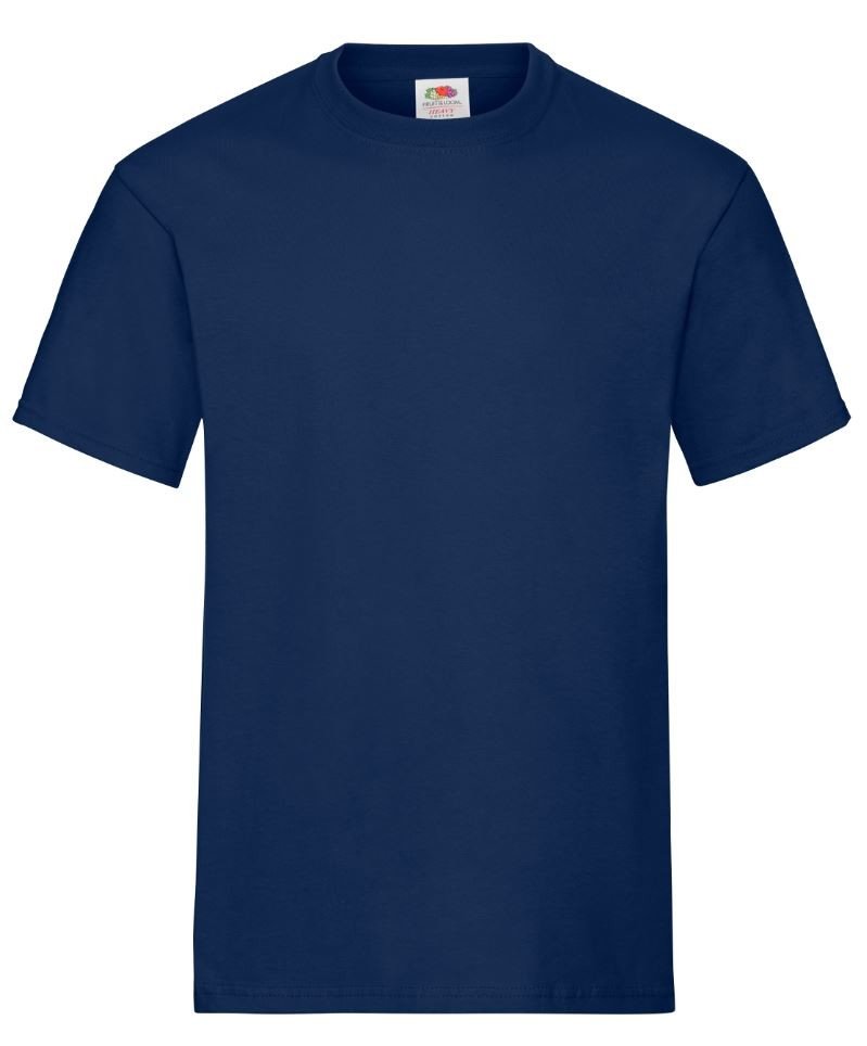Triko pánské Fruit of the Loom Heavy T - navy, S