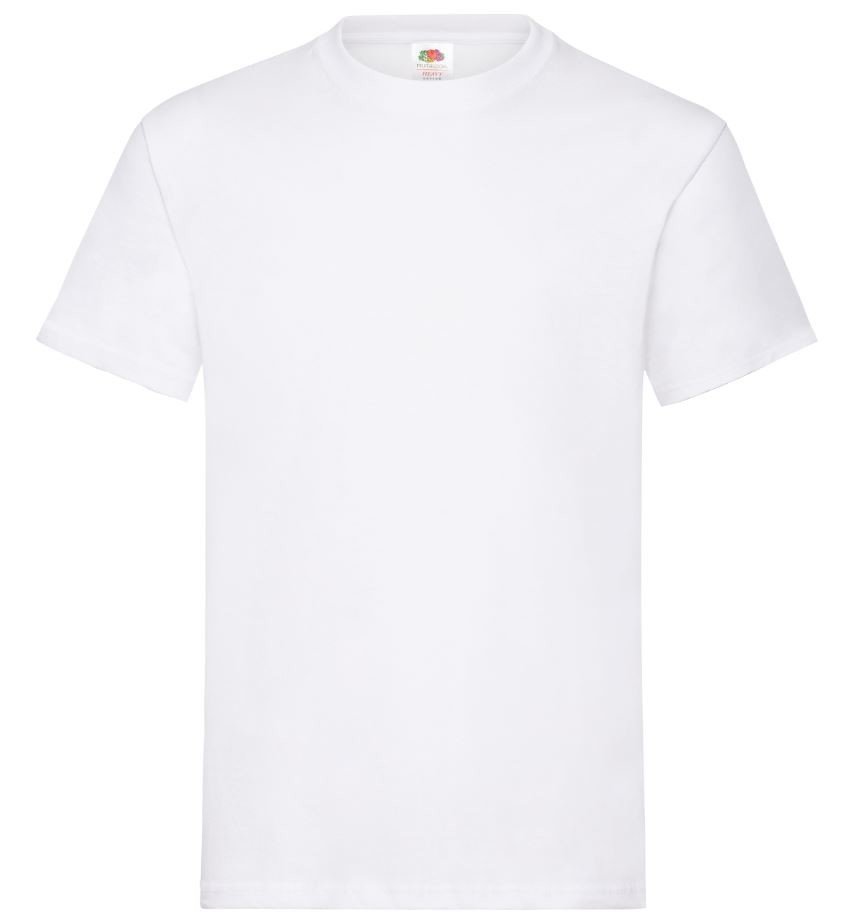 Triko pánské Fruit of the Loom Heavy T - bílé, S