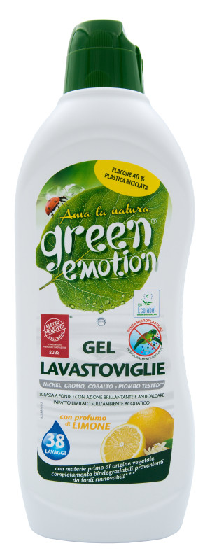 green emotion GEL LAVASTOVIGLIE 650 ml gel do myčky - GREEN EMOTION