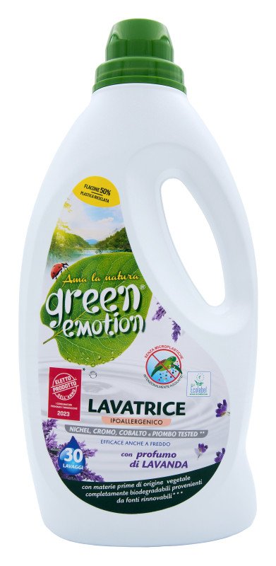 green emotion LAVATRICE 1500 ml hypoalergenní prací gel - GREEN EMOTION