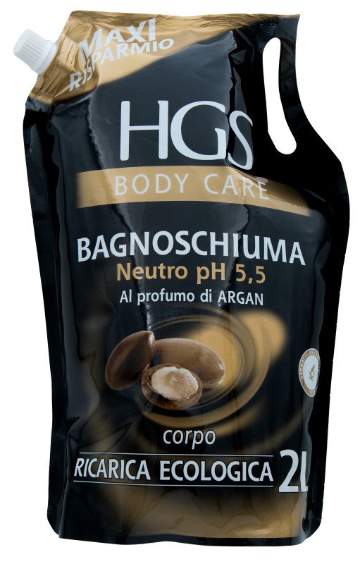 HGS BAGNOSCHIUMA Argan 2000 ml sprchový gel - HGS