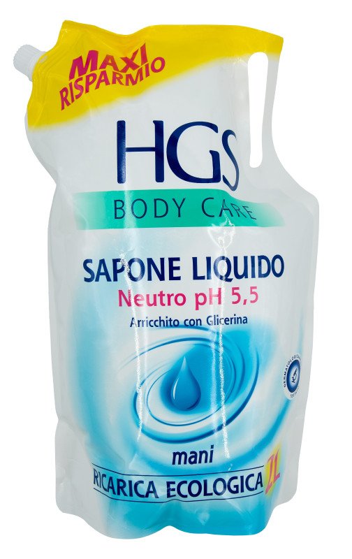 HGS SAPONE LIQUIDO Neutro 2000 ml tekuté mýdlo - HGS