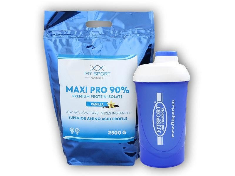 Fit Sport Nutrition Maxi Pro 90% 2500g + šejkr Fitsport