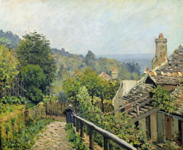 Alfred Sisley Alfred Sisley - Obrazová reprodukce Louveciennes or, The Heights at Marly, 1873, (40 x 35 cm)