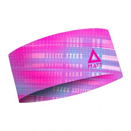 Matt Thermo Headband ripped rose 5897-1039 široká zimní čelenka Coolmax all season