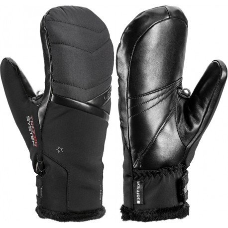 Leki Snowfox 3D Women Mitt black dámské voděodolné lyžařské palcové rukavice Primaloft 6,5 (S)