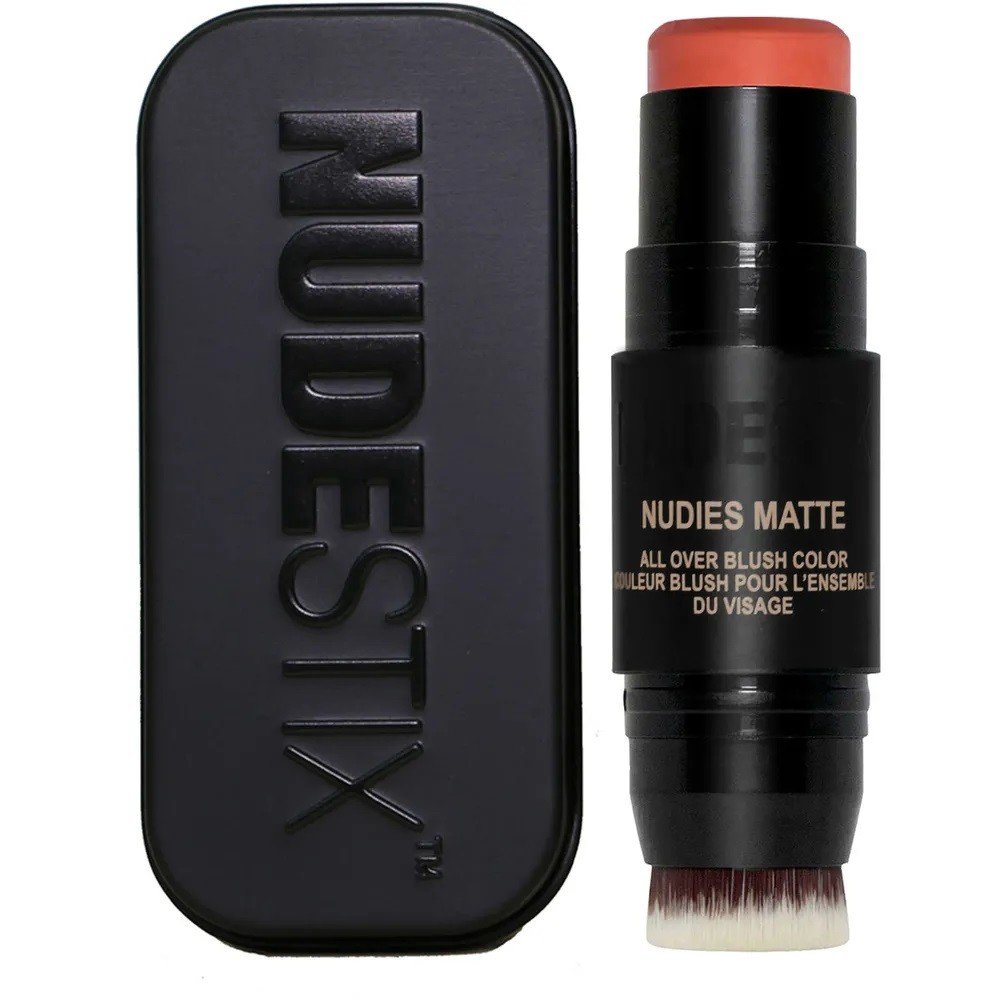 Nudestix Tyčinka na oči, tváře a rty Nudies Matte (All Over Face Blush Color) 7 g Nude Peach