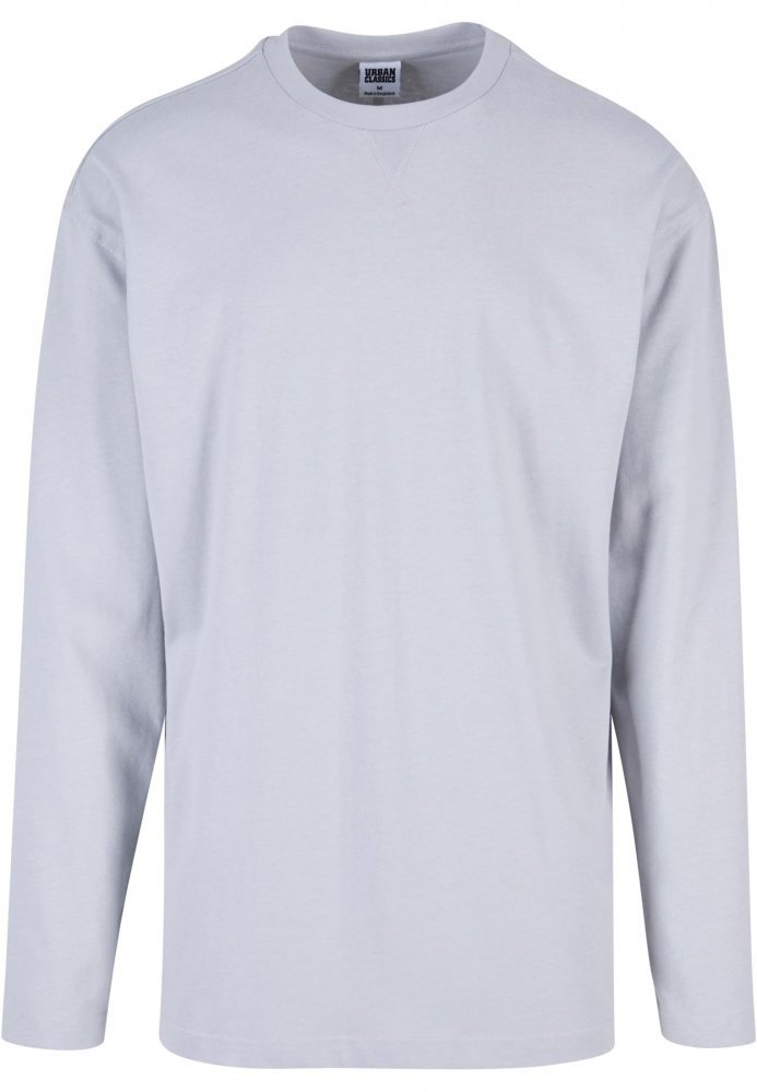 Oversized Open Edge Longsleeve - lightasphalt 3XL