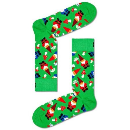 Ponožky Happy Socks Christmas Gnome - Zelená - 36/40