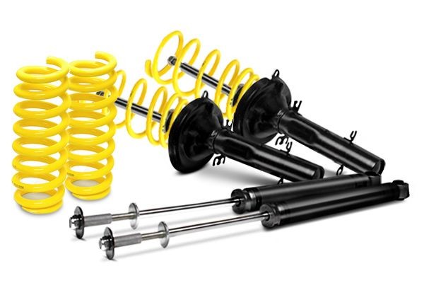 Kompletní sportovní podvozek ST suspensions pro Opel Astra G (T98, T98 / Kombi, T98C) liftback 1.6, 1.8, 2.0, 1.7TD, snížení 55/20mm