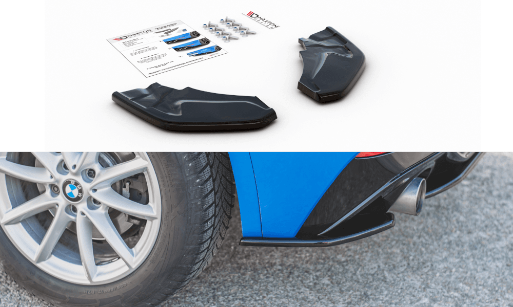 Maxtondesign Boční spoilery pod zadní nárazník BMW X2 F39 M-Pack 2016 -