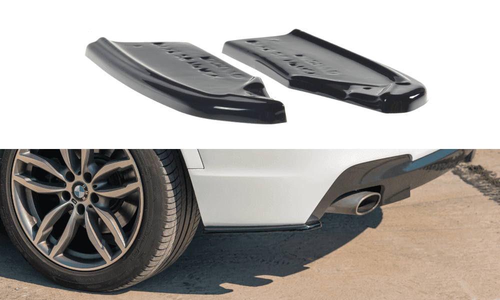 Maxtondesign Boční spoiler pod zadní nárazník BMW X3 F25 M-Pack Facelift 2014- 2017