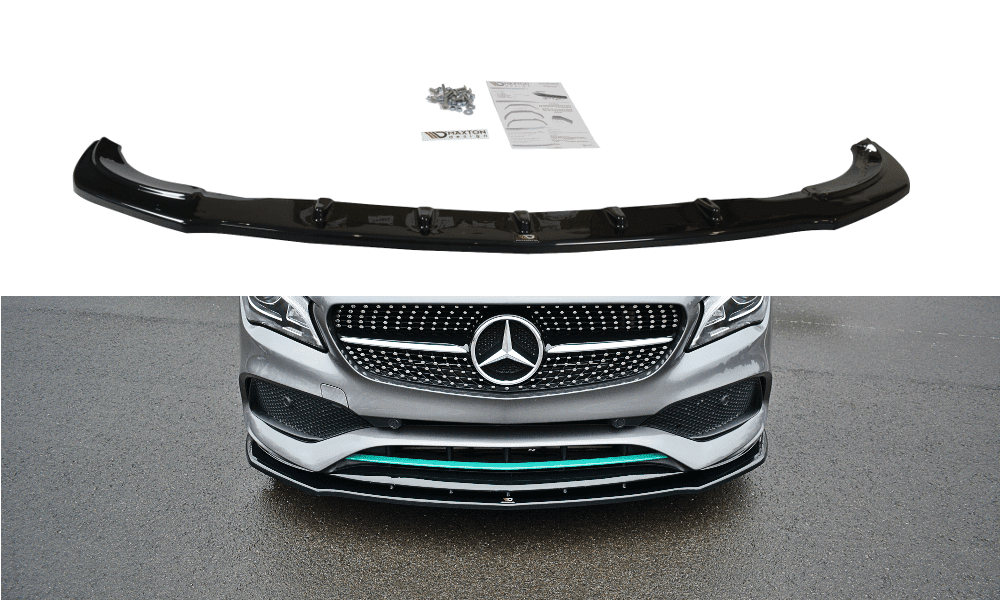 Maxtondesign Přední spoiler nárazníku MERCEDES-BENZ CLA C117 AMG-LINE FACELIFT 2017-