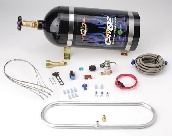 Sada pro ostřik intercooleru CO2 - DEI CryO2 Intercooler Sprayer Kit - 10lbs (4,6kg)