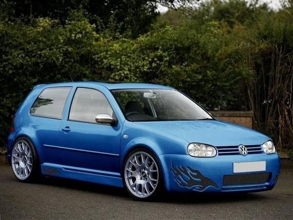 Maxtondesign Kryty prahů VW GOLF IV 3dv. - FLAME DESIGN