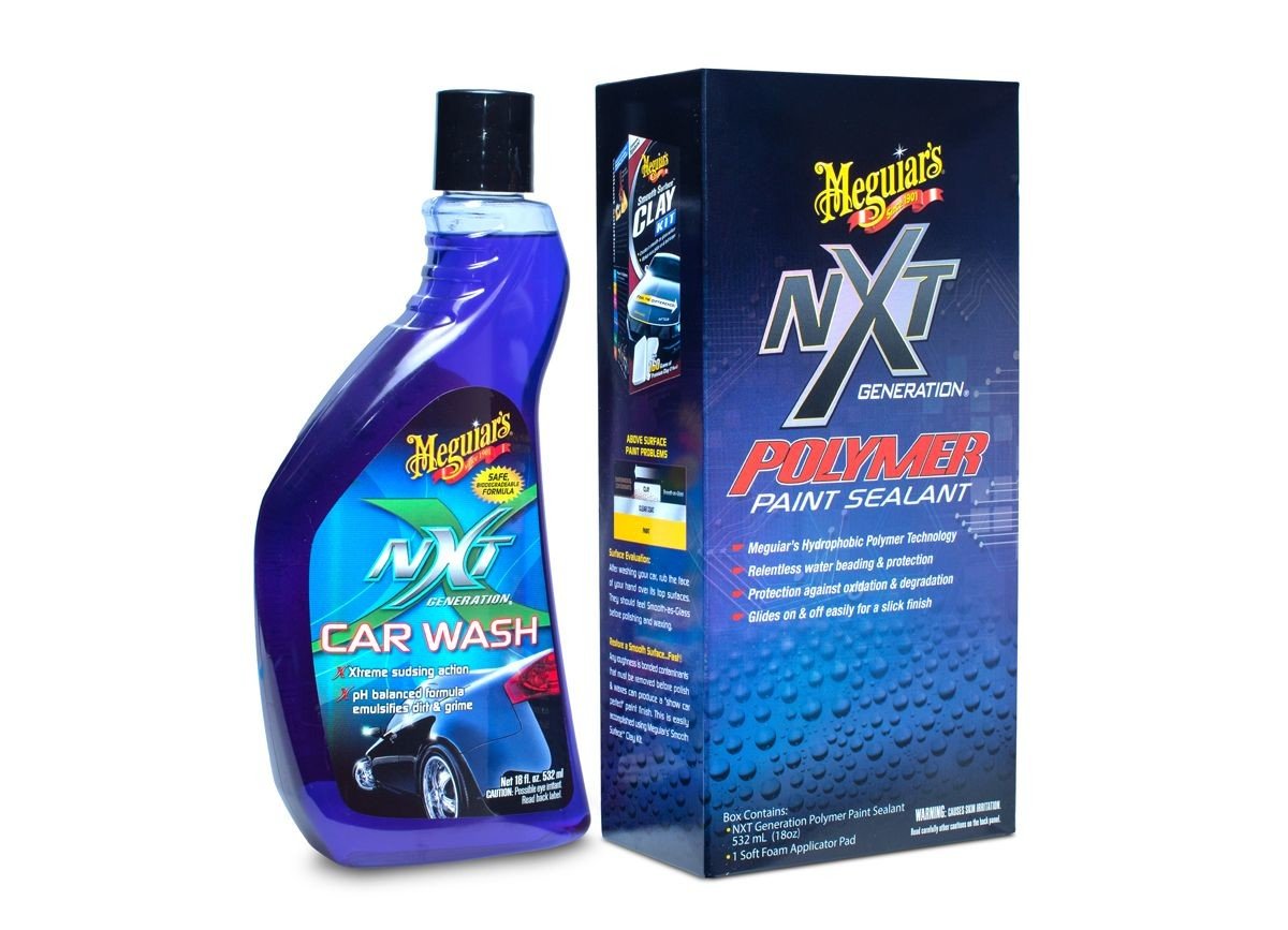 Meguiars Meguiar's NXT Wash & Wax Kit - základní sada autokosmetiky pro mytí a ochranu laku