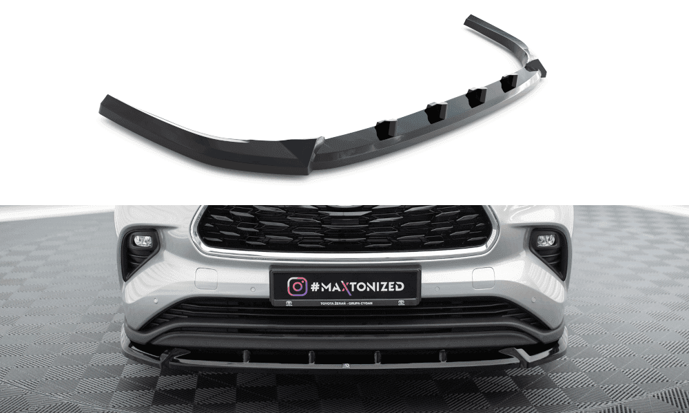 Maxtondesign Přední spoiler nárazníku Toyota Highlander Mk4 2019 -