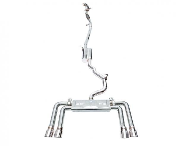 Kompletní výfukový systém se sportovním katalyzátorem Innotech (IPE) na Audi S3 8V 2.0 TFSI (13-)