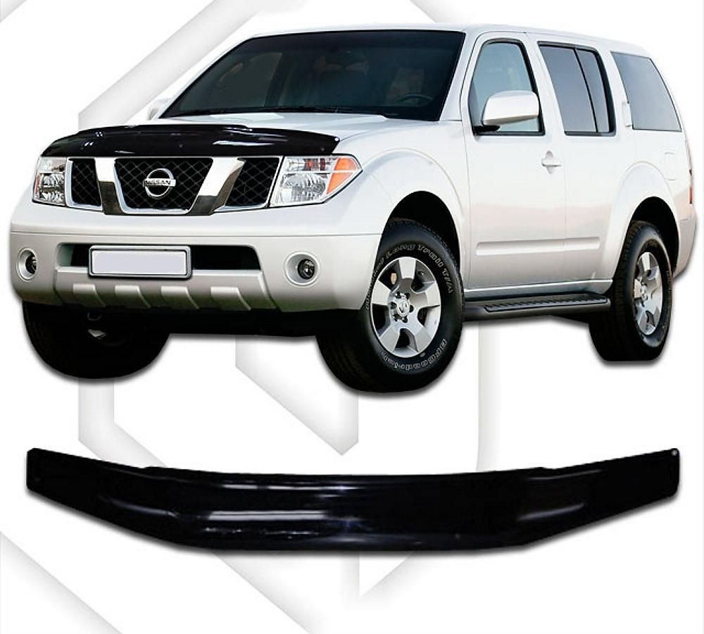 Scoutt Plexi lišta přední kapoty NISSAN Pathfinder 2005-2010