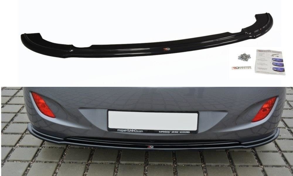 Maxtondesign Středový spoiler pod zadní nárazník Hyundai i30 mk.2   2011- 2017