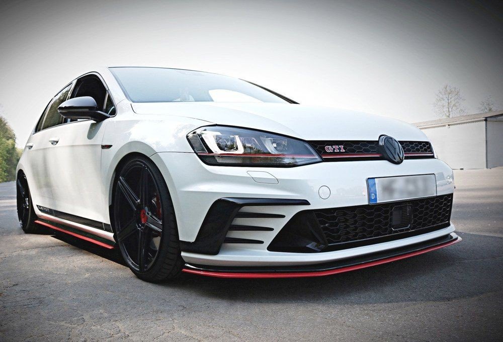 Maxtondesign Přední spoiler nárazníku VW GOLF Mk7 GTI CLUBSPORT 2016- 2017