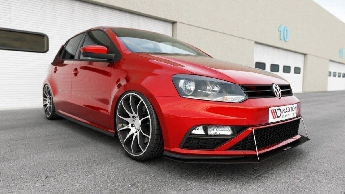 Maxtondesign Přední spoiler nárazníku VW Polo mk5 GTI 2015 -