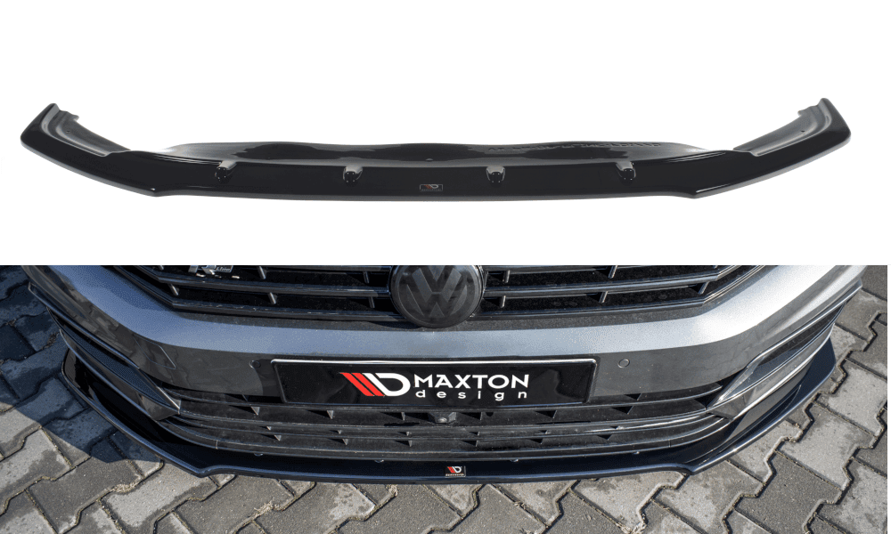 Maxtondesign Spoiler pod přední nárazník Volkswagen Passat R-Line B8 2015-