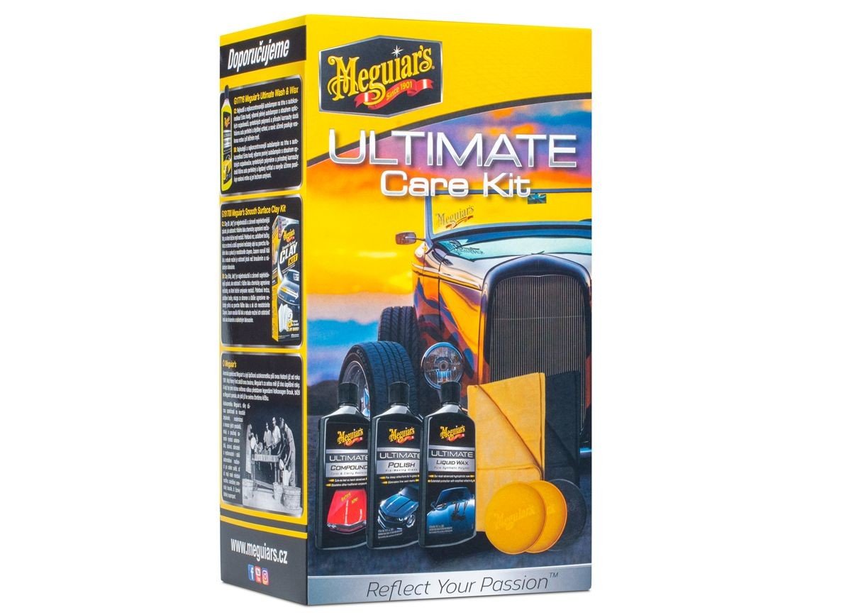 Meguiars Meguiar's Ultimate Care Kit - kompletní sada pro renovaci, leštění a ochranu laku