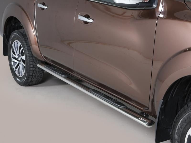 Misutonida Nerez boční oválné nášlapy NISSAN NP 300 Navara D.C. 16-