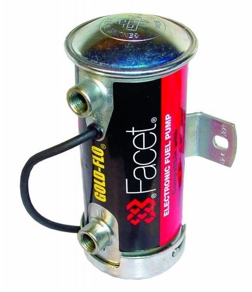 Univerzální nízkotlaká palivová pumpa Facet Red Top Competition 151,5l/h - 480532